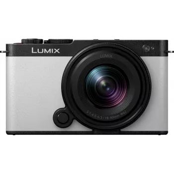 Panasonic Lumix DC-S9 kamera med 18-40mm objektivkit, rökvit (DC-S9NE-W)