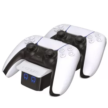 Venom Twin Docking Station – laddstation – 3 utgångsportar (2 x dockkontakt, USB)