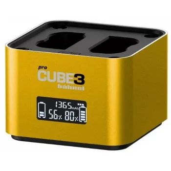 Hähnel ProCube 3 Twin laddare för Nikon-kameror (1000 577.1)