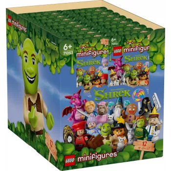 LEGO Bricks minifigurer 71053 Shrek-serien (BOX) - 36 blindpåsar, samlarfigurer, displaybox