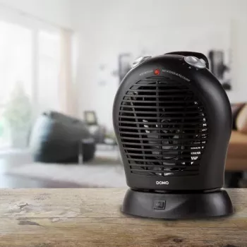 DOMO DO7324F mobil värmefläkt 2000 W vit grå