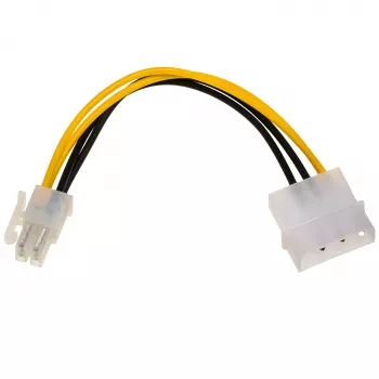AKYGA AK-CA-12 Molex-till-P4-adapterkabel 15cm