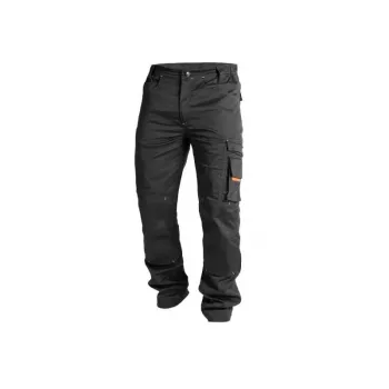 ActiFlex Arbetsbyxa 48 svart Slim Fit med CORDURA-förstärkt KneeGuard Pro