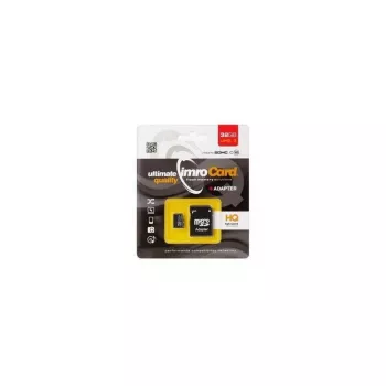 IMRO microSDHC 32GB UHS-I U3 V30 minneskort med SD-adapter