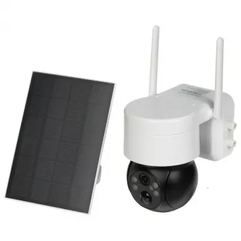 Solar IP-kamera med PIR-sensor, utomhus