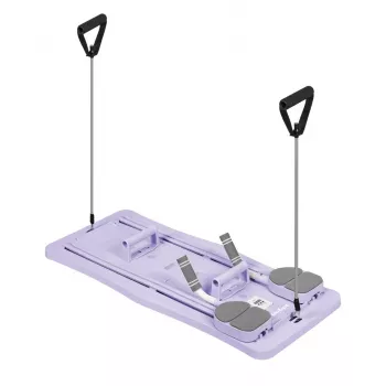 REBEL RBA-3069-PU multifunktionellt pilates-fitness-set 9-i-1, lila
