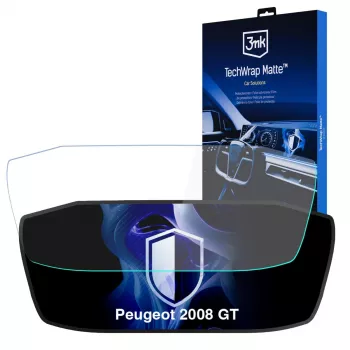 3MK PROTECTION Peugeot 2008 GT TechWrap Matter skyddsfilm för instrumentpanelen