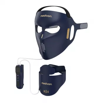 Medivon Lumi 3D Pro LED-ansiktsmask, marinblå