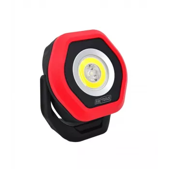 AWTOOLS BLACK LINE verkstadsficklampa SOL CREE LED + COB LED