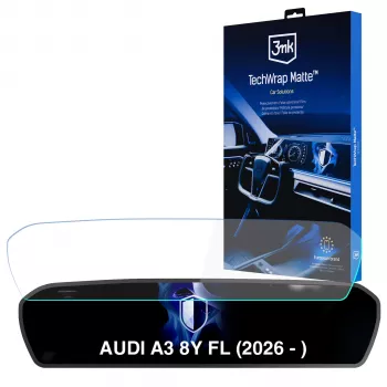 3MK PROTECTION AUDI A3 8Y FL (2026 - ) - 3mk TechWrap matt centerdisplay