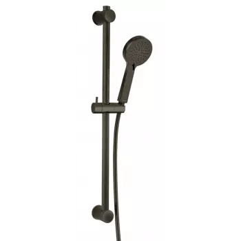 FERRO Rillo 3-strålig handdusch-set gun metal N365GM