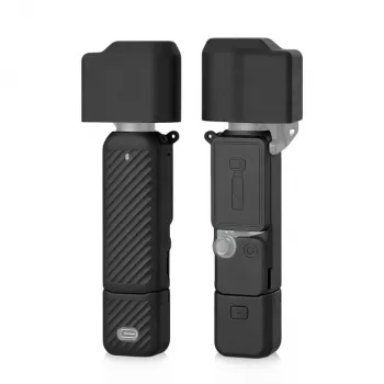 PULUZ 4-i-1 skyddsset för DJI Osmo Pocket 4 - svart (PU1109B)
