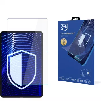 3MK PROTECTION FlexibleGlass Pro hybrid-glasskärmskydd för Honor Pad 10.1 / Pad X9 - 7H, splittersäker, oleofob, bubbelfri, Fit-In™-montering