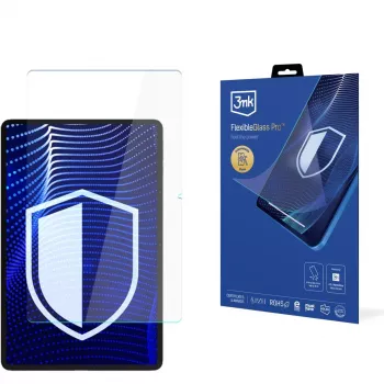 3MK PROTECTION FlexibleGlass Pro hybrid-glasskärmskydd för Honor Pad 10.1 / Pad X9 - 7H, splittersäker, oleofob, bubbelfri, Fit-In™-montering