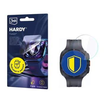 3mk Hardy Fusion Watch-skydd för Samsung Galaxy Watch Ultra 2 (2026) – transparent hybridfolie skärmskydd
