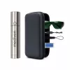 MEDIVON Lumix kompakt LED-ljusterapilampa, 5 våglängder 460–900 nm, 5-minuters timer, Li-jonbatteri, silver