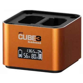 Hähnel ProCube 3 Twin laddare för Sony-kameror (1000 577.2)