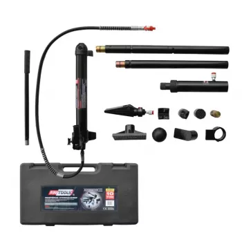 AWTOOLS hydraulisk spridare 10 ton med handpump och förlängningsrör