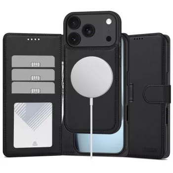 Tech-Protect MagSafe Wallet för iPhone 17 Pro Max / 18 Pro Max, matt svart