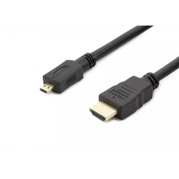 Accura HDMI-till-Micro-HDMI-kabel 1,8 m 4K High-Speed med Ethernet svart