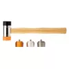 NEO TOOLS soft-face-hammare med utbytbara insatser 660 g, 45 mm, glasfiberhandtag