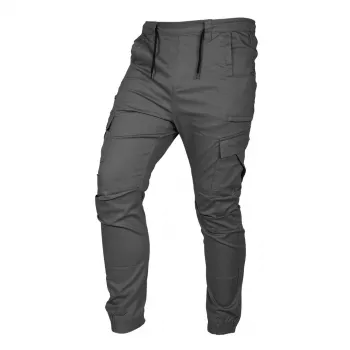 NEO TOOLS outdoor-arbetsbyxa, joggerstil, grå, storlek S