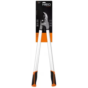 NEO TOOLS 15-252 bypass-grensax 200 mm, PTFE-belagt blad av högkvalitativt kolstål, ergonomiska handtag med säkerhetslås