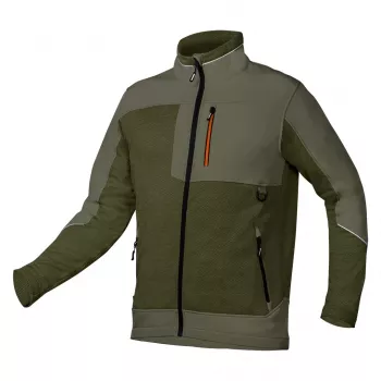 NEO TOOLS softshellsweatshirt OUTDOOR, grön, storlek XXL