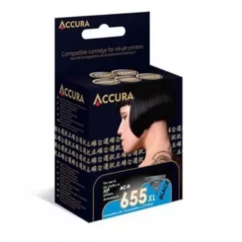 Accura kompatibel svart bläckpatron HP 655XL (CZ109AE) hög kapacitet