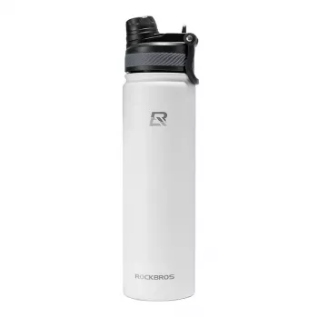 ROCKBROS termisk cykelflaska 650 ml vit