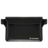 WOZINSKY WWS-01 vattentät PVC-höftväska svart