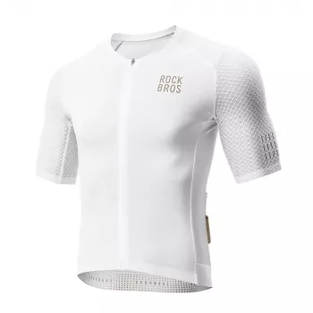 Rockbros YDDX011 Diamond kortärmad cykeltröja XXL vit