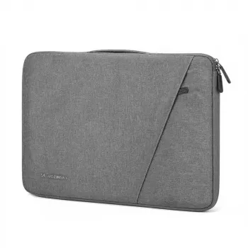 Wozinsky WTNP-17G 17 inch laptopväska med dolt handtag - grå