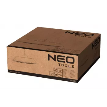 NEO TOOLS 90-037 elvärmefläkt 2000W PTC-keramisk värmefläkt med justerbar termostat, överhettnings- och tippskydd, bärbart handtag, svart/grå