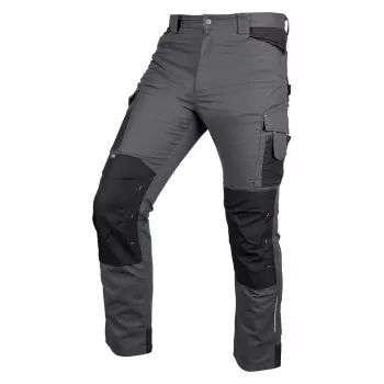 NEO TOOLS Mix&Match arbetsbyxa med Cordura-förstärkningar, grå-svart, storlek XXL