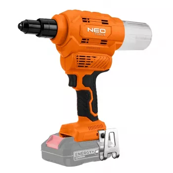 NEO TOOLS 18V E+ batteridriven nitpistol (utan batteri)