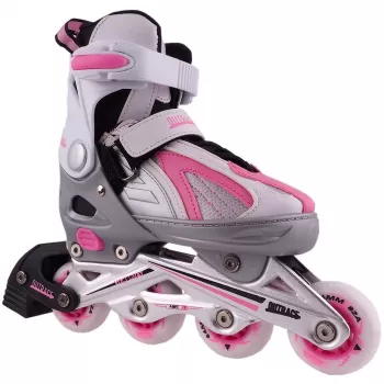 OUTDOOR EDGE Outrace Volt grå-rosa justerbara inlines EU 37-40