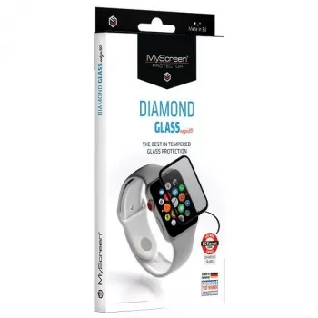 MYSCREEN PROTECTOR MS Diamond Glass Edge 3D 2.5D Apple Watch Ultra/Ultra 2 49 mm silver