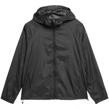4F dam lätt sportjacka Deep Black SS23 TJACF015 20S storlek S