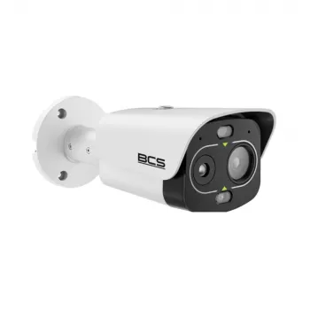 BCS termisk och optisk IP-kamera BCS-L-TIP242FR3L3-THT-Ai1(0403) – 256x192 värmebild, 2MP synlig, AI-branddetektering, IP67, PoE