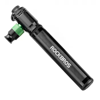 ROCKBROS HQ-75D-CO2 2-i-1 minicykelpump & CO2-inflator – svart