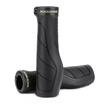 ROCKBROS G326PL ergonomiska lock-on-handtag för cykel – svart