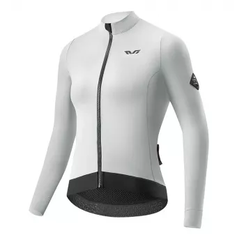 Rockbros YDWT006 TVI vintercykeljacka för dam höst/vinter L - vit-grå
