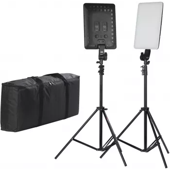 Quadralite Thea 450 LED-studiolampsset