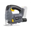 REBEL 20V batteridriven sticksåg (utan batteri) - 80 mm skär djup i trä, 4-stegs pendelrörelse, verktygsfritt bladbyte