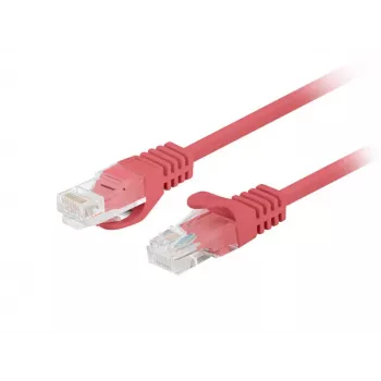 Lanberg PCU5-20CC-0200-R 10-pack Cat.5e UTP patchkabel 2 m röd Fluke Passed