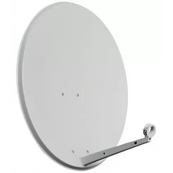 CORAB AS-80-PRO offset parabolantenn 80 cm galvaniserat stål ljusgrå