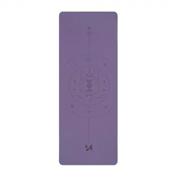 Wozinsky WNSP-NKP yogamatta och träningsmatta av naturgummi 183 x 61 x 0,5 cm lila