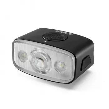 ROCKBROS QC1200 USB-C uppladdningsbar cykellampa 1200 lumen svart