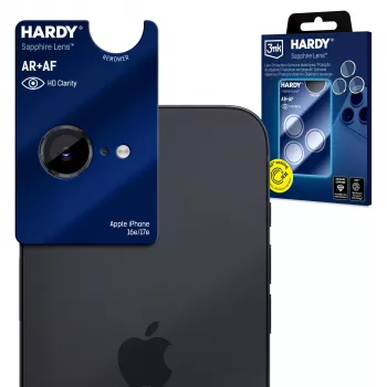 3MK PROTECTION Apple iPhone 16E/17E – 3mk Hardy safirlins